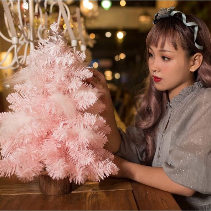 

GROSIR POHON NATAL MINI 45CM WARNA PINK UNTUK DEKORASI MEJA GJNH6123V