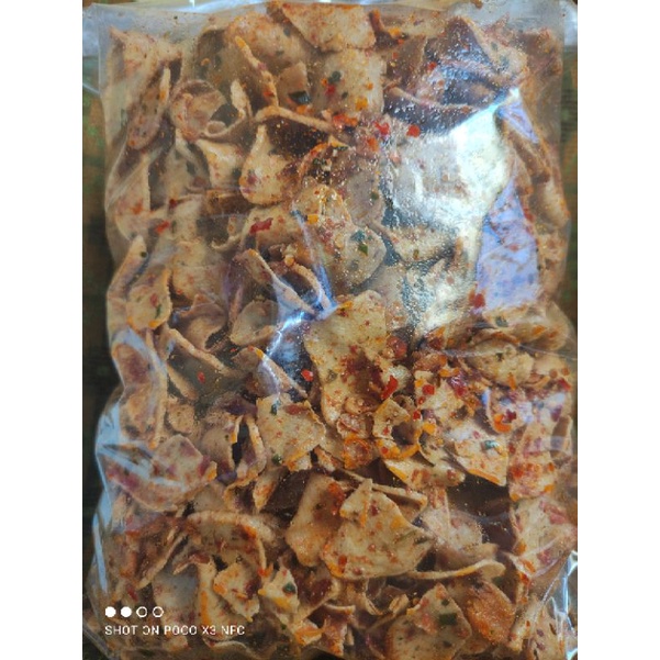 

BASRENG DAUN JERUK/BASRENG MAMAH UWE/ BASRENG KERIPIK 500GR