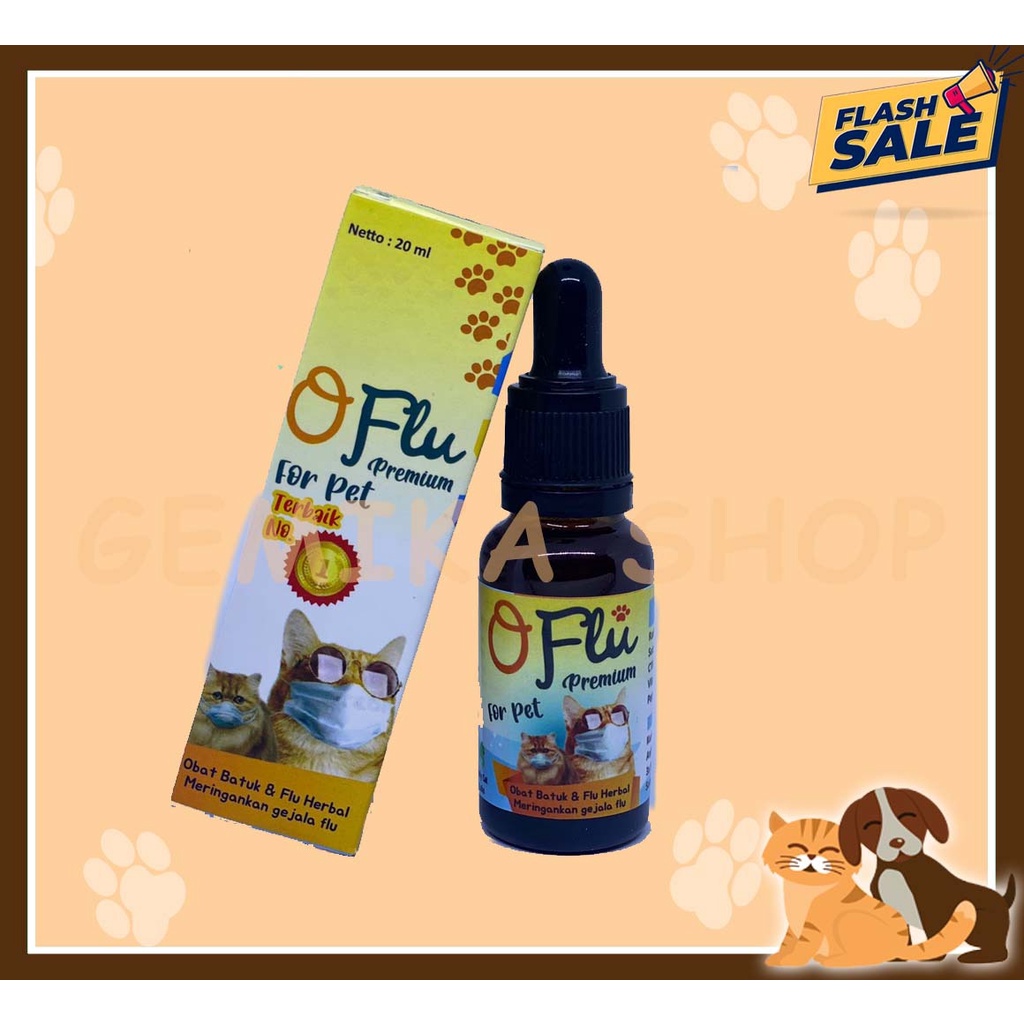 OFLU PREMIUM FOR PET [ OBAT FLU KUCING ANJING ]