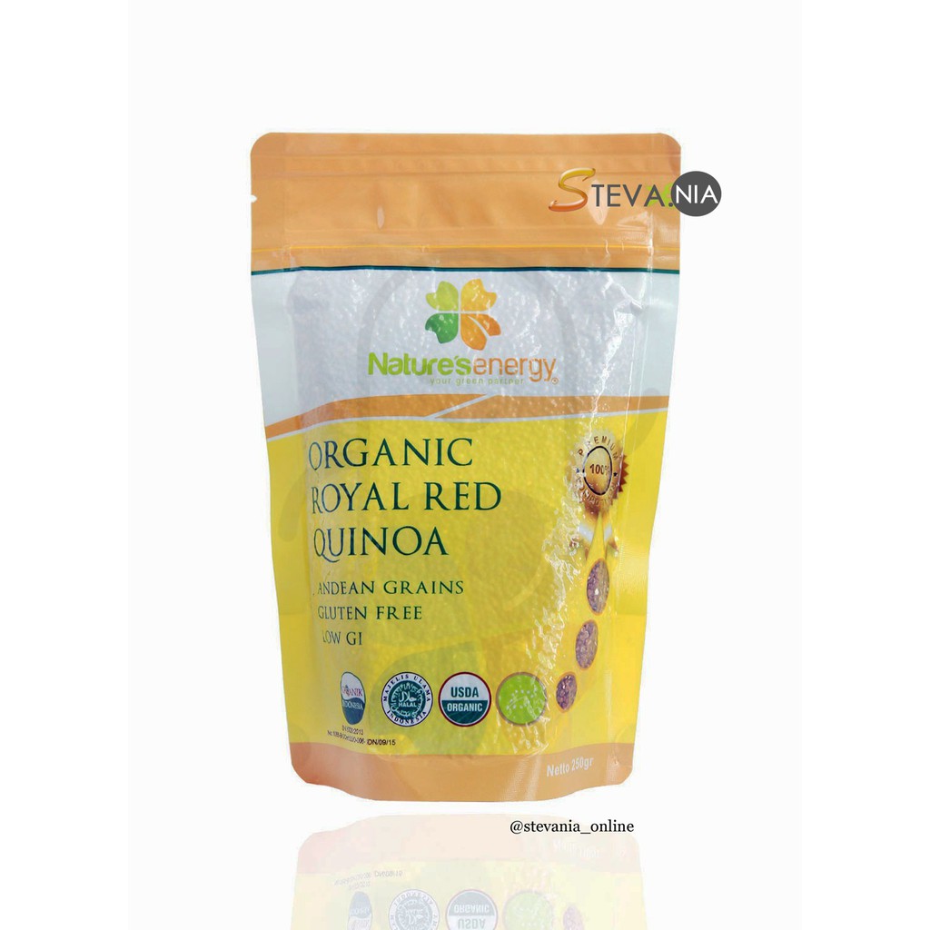 

Natures Energy Organic Royal White Quinoa 250gr