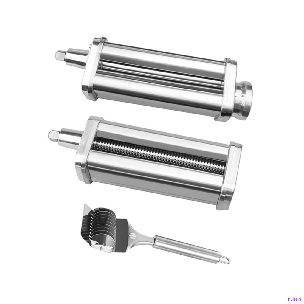 Pasta Maker 304 Stainless Steel Kitchen Pasta Roller Attachment Replacement for KitchenAid Stand Mixer huiteni.id