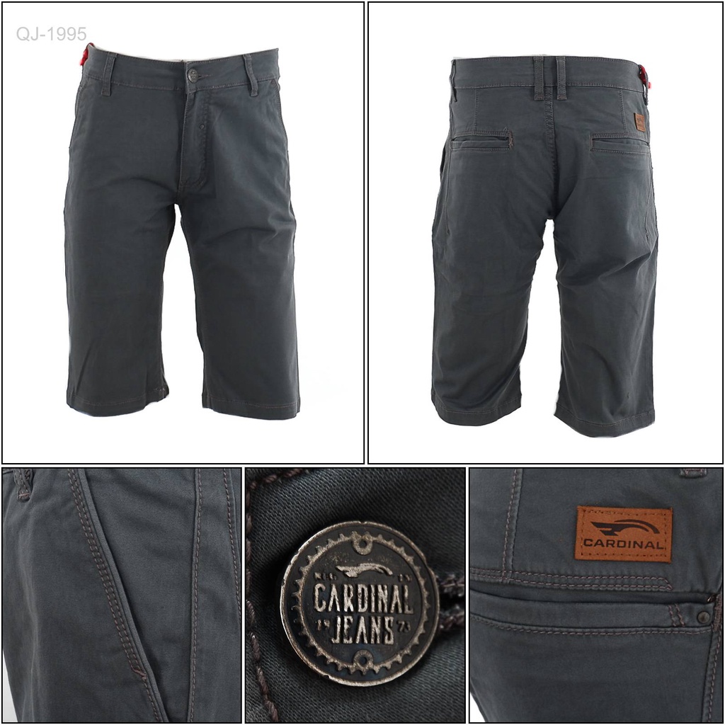 Celana Pendek Jeans Warna Cowok Cardinal 33-38
