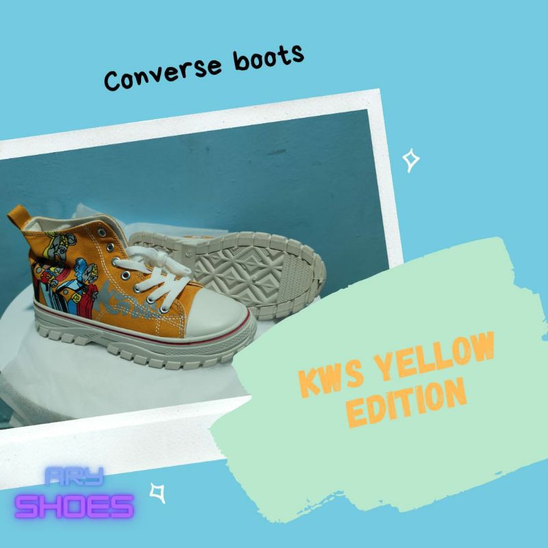 Converse boots korean style