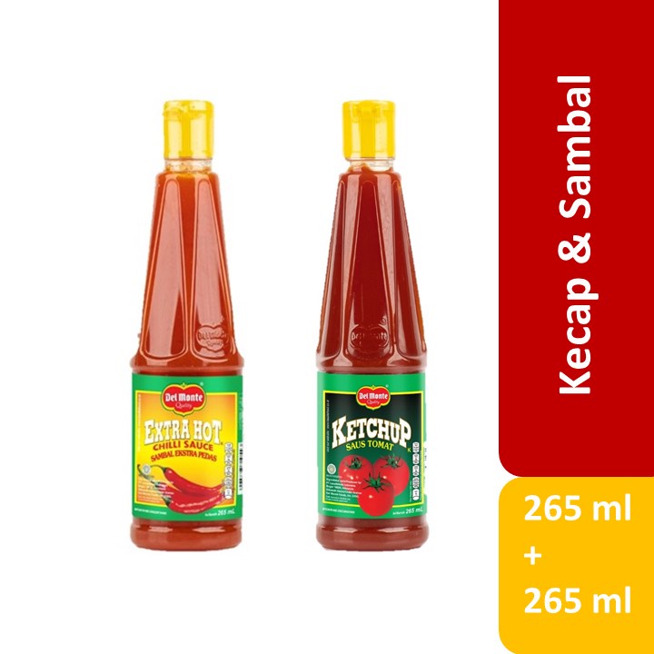 

Del Monte Saus Extra Hot Tomat 265 mL