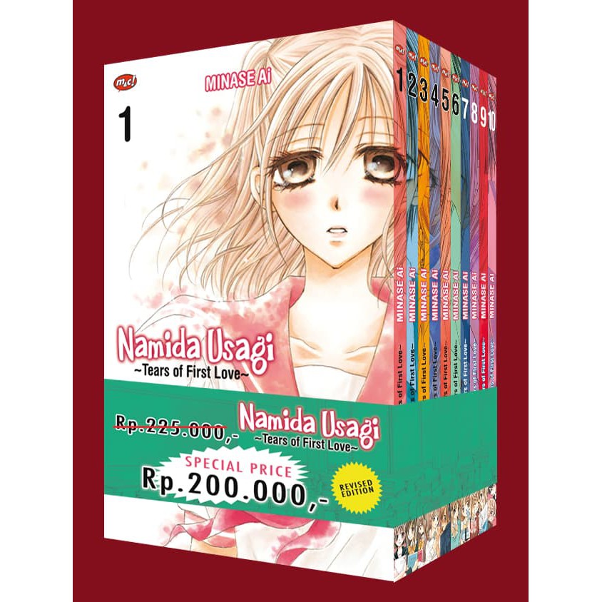 Komik Seri : Paket Namida Usagi - Tears of First Love 1 - 10 by Ai Minase