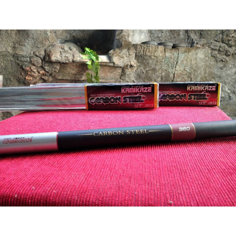 TEGEK ROS PENDEK KAMIKAZE CARBON STEEL 360CM