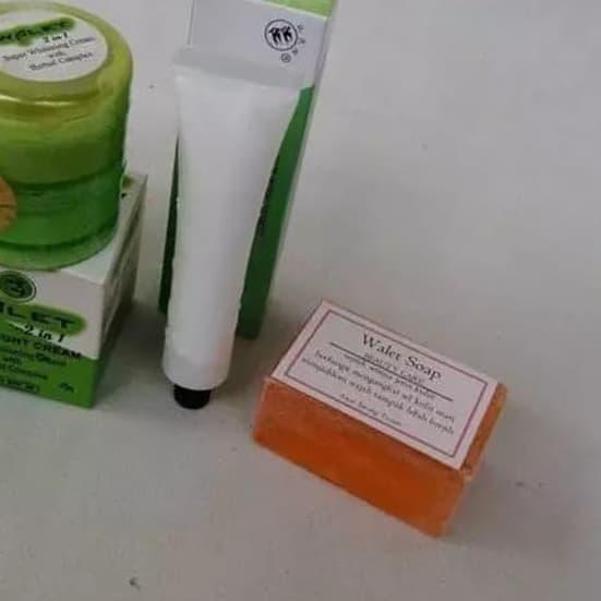 ✵ Paket Cream Walet 3in1 original - Cream Walet Susun+ Walet+ Sabun | Pemutih, Penghilang Flek & Jer