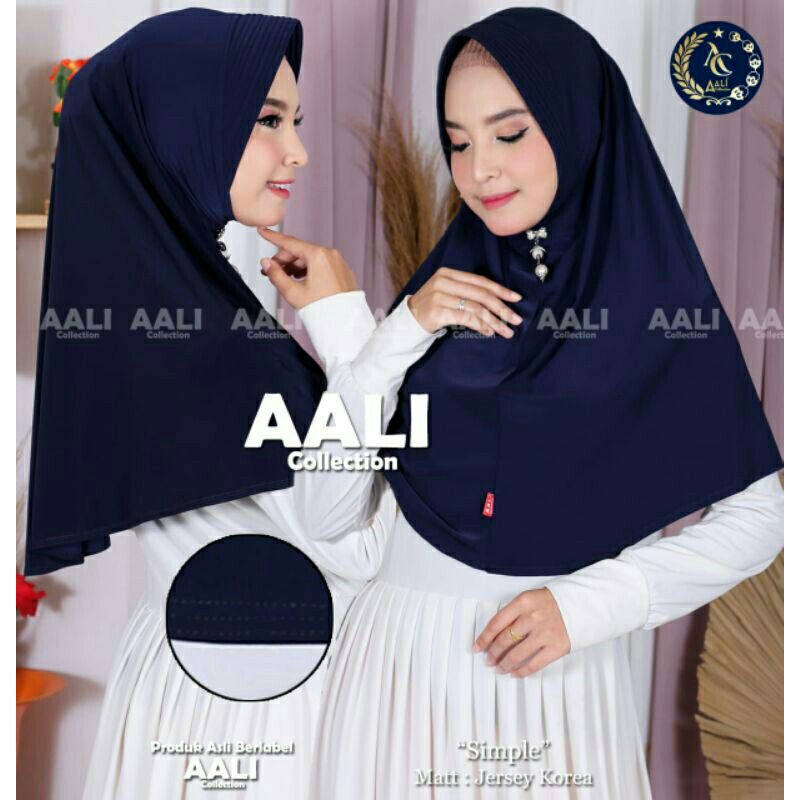 Bergo Aali Collection Kerudung Jersey Hijab Instan Terbaru