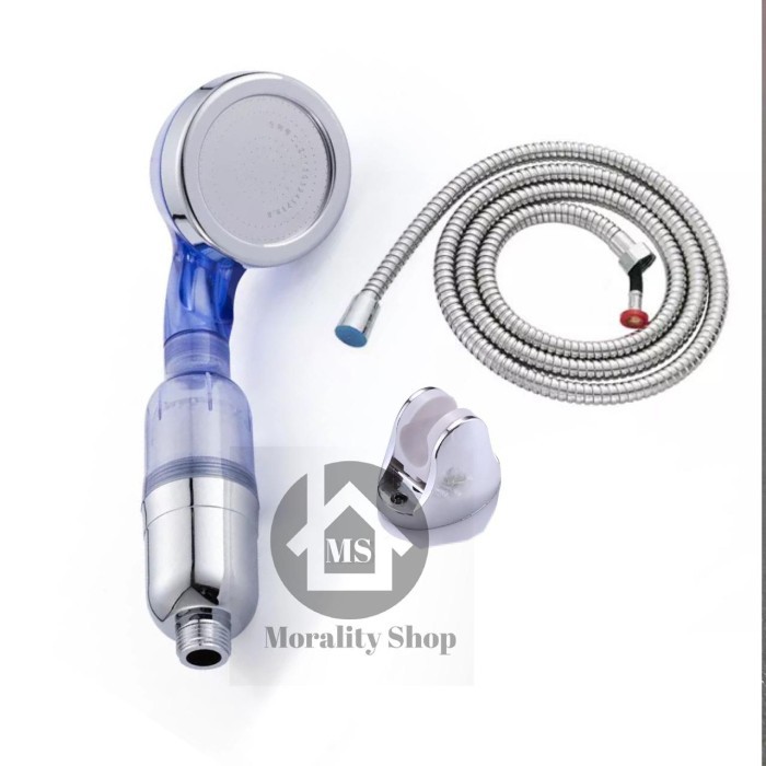 Super Shower spa Hemat air Wz328- Filter ion Hand Shower mandi turbo irit air saving water E16/328