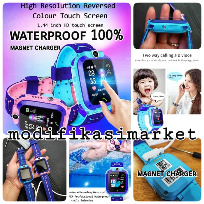 Dijua  SMART WATCH IMOO Q12 JAM TANGAN ANAK IMOO Q12 TAHAN AIR BISA BERENANG