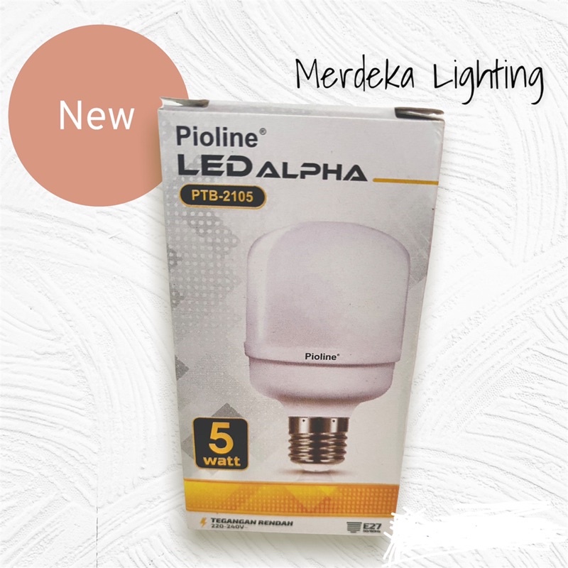 Lampu Bohlam  Led Putih Murah Pioline 7 watt
