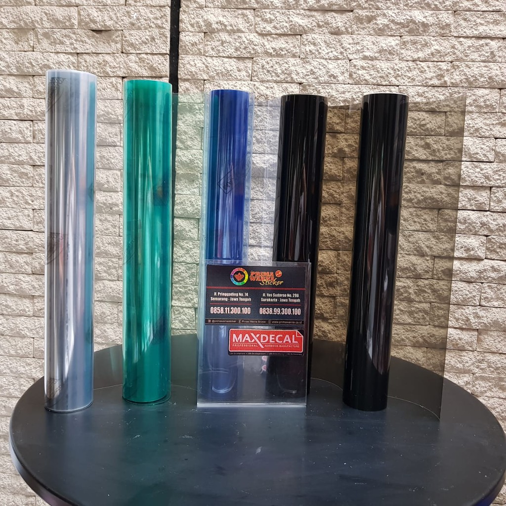 MAXDECAL 7300 Sticker Skotlet Transparan