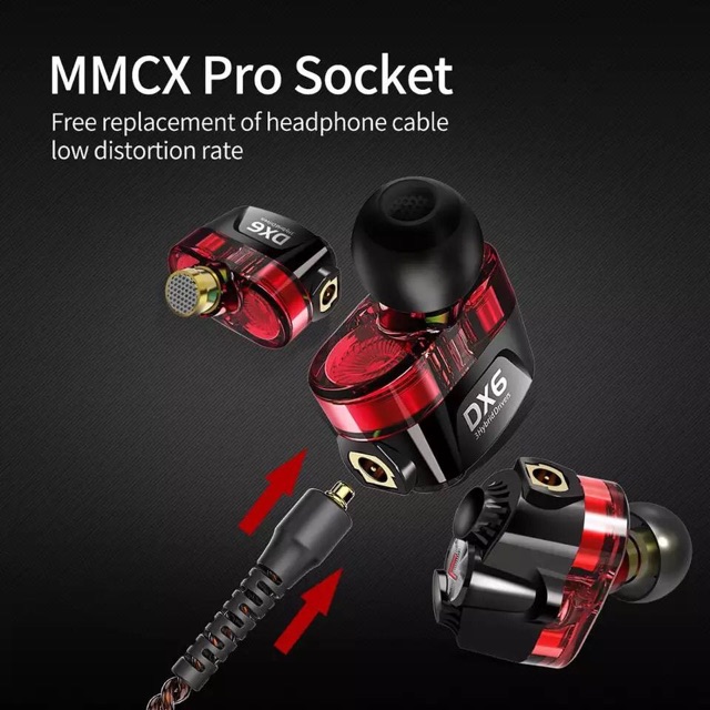 ORIGINAL PLEXTONE DX6 EARPHONE/HANDSFREE WITH MIC TYPE C JACK 3.5MM