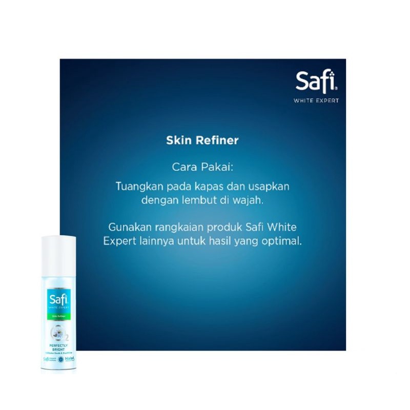 safi white expert skin refiner 100ml