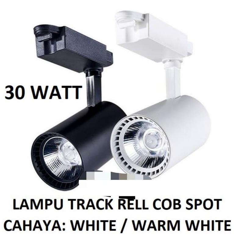 Jual Lampu Spot Rel W W W Watt Spotlight Led Sorot Tembak Led Lukisan Track Spot