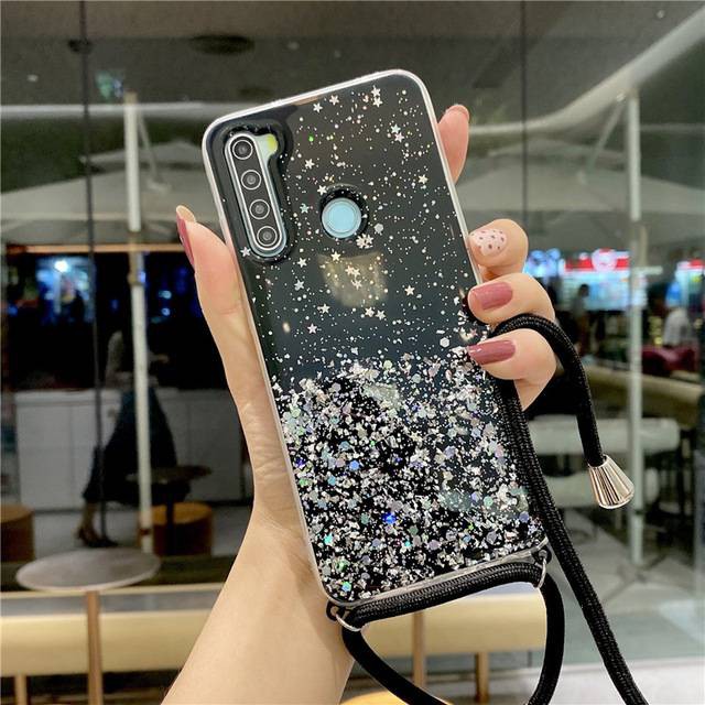 Vivo Y20 Y20S Y30 Y50 S5 Y11 Y12 Y15 Y17 Y19 Y91C Y1S Y93 Y91 Y95 Termurah Case plus gantungan sky foil tali hp lanyard rope