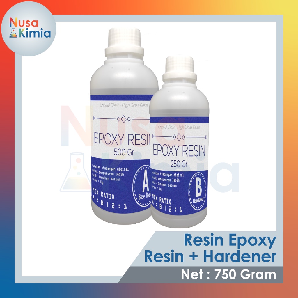 Epoxy Resin Bening 750 Gram