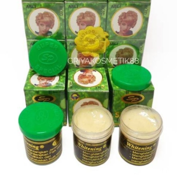 Cream sp special hijau ori imelia [ecer]