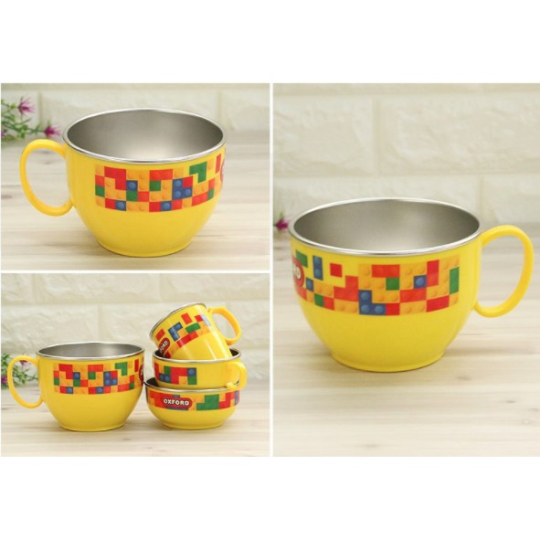 ORI KOREA BLOCK non-slip stainless bowl 640ml KTS312