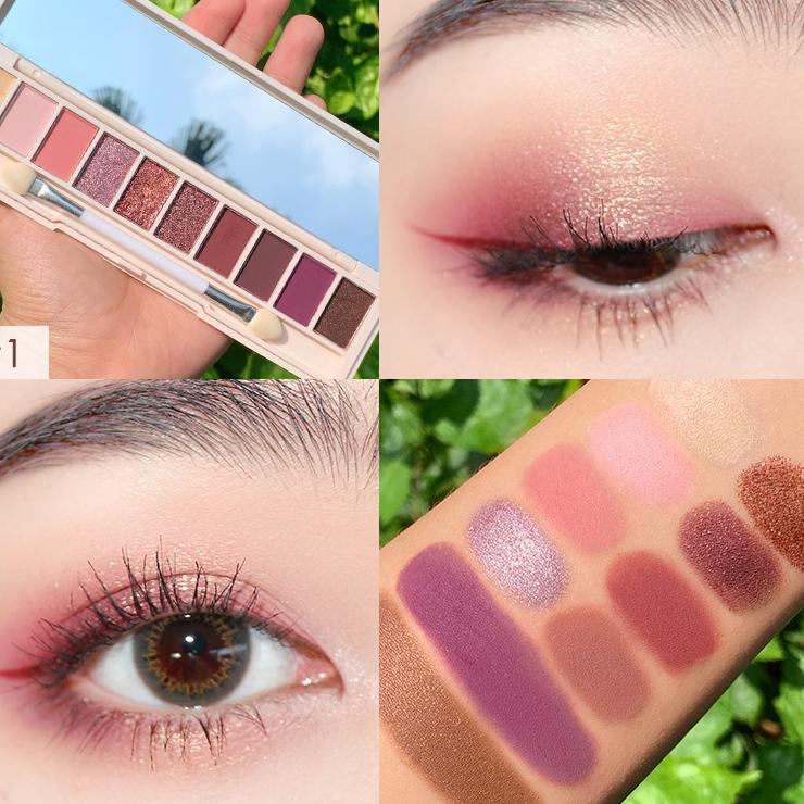 ✵ FOCALLURE 10 Shades Eyeshadow palette FA158 ➧