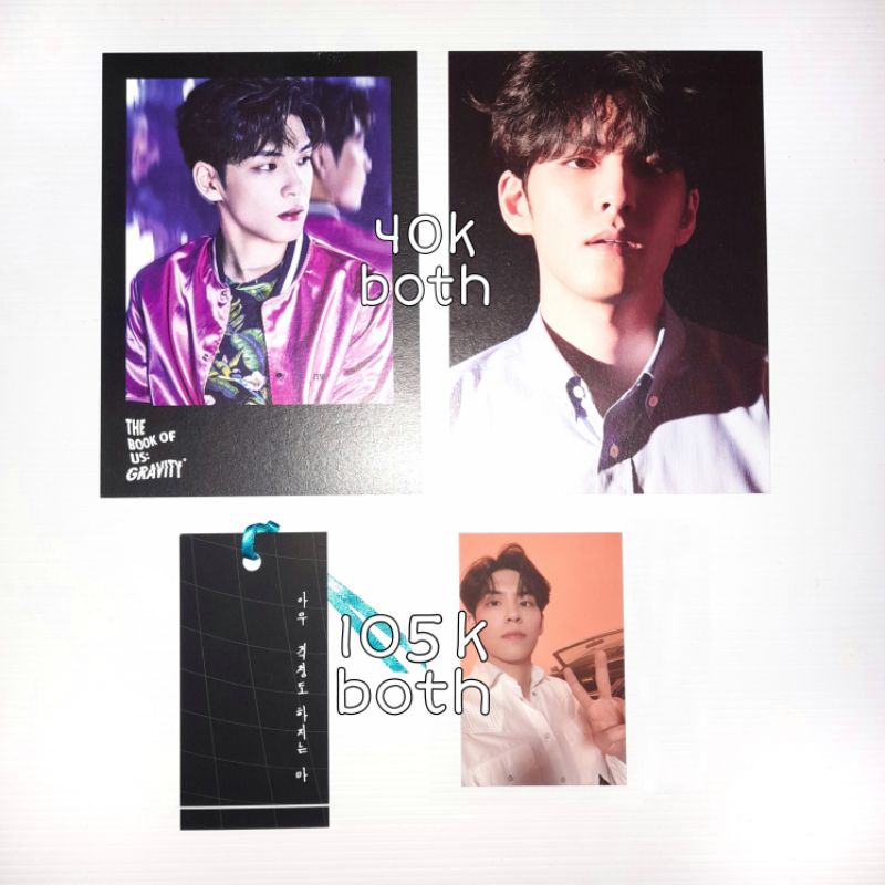 Postcard Demon + Gravity Wonpil Bookmark Gravity + Pc Only Wonpil Peace Negentropy