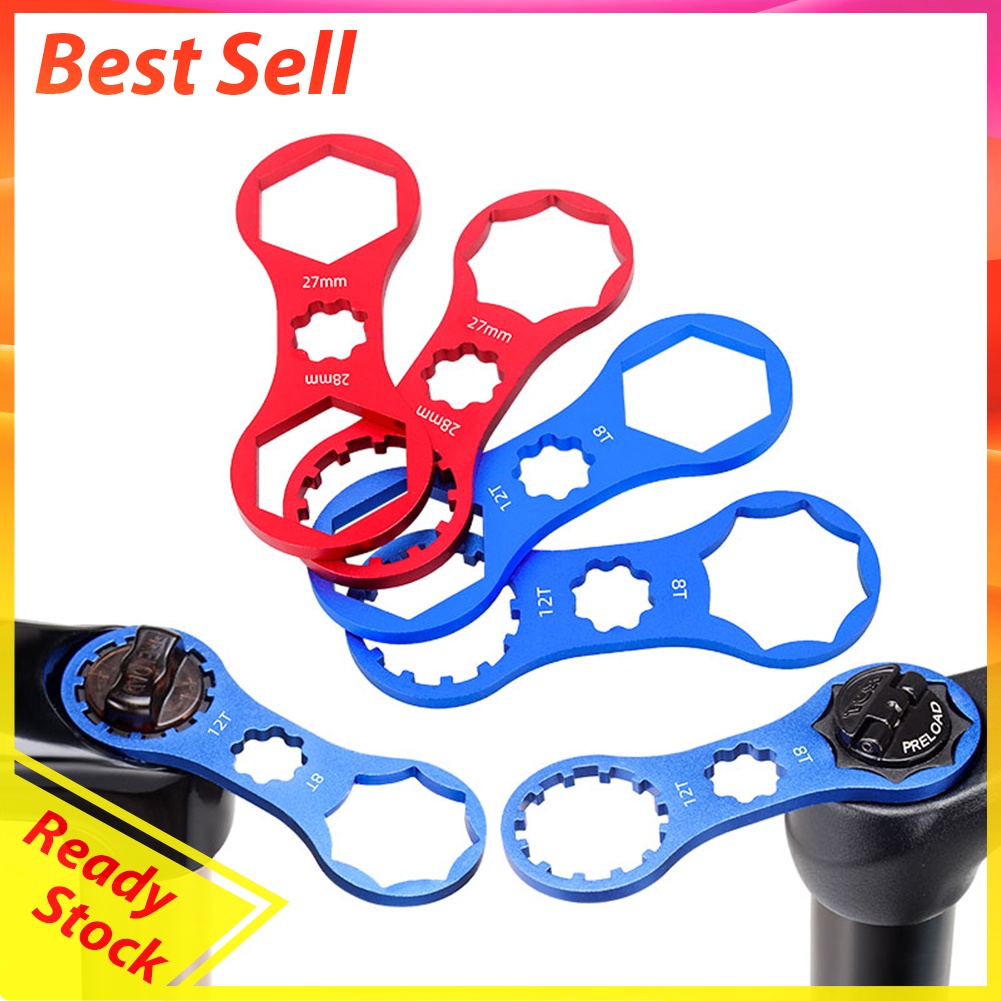 Aluminum Bicycle Front Fork Wrench for Suntour XCM/XCR/XCT MTB Repair Tool