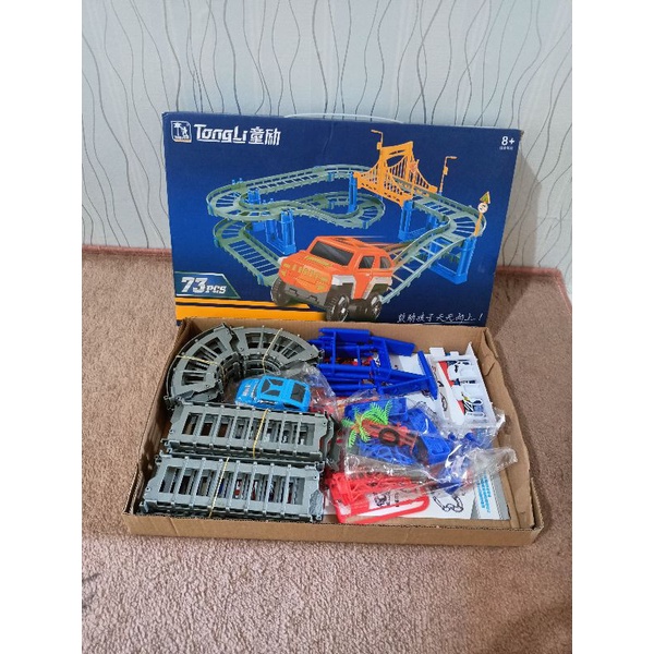 Car Coaster Tongli - mainan roller coaster mobil