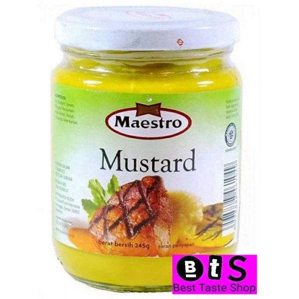 

Maestro Saus Mustard 245 gr / Mustard