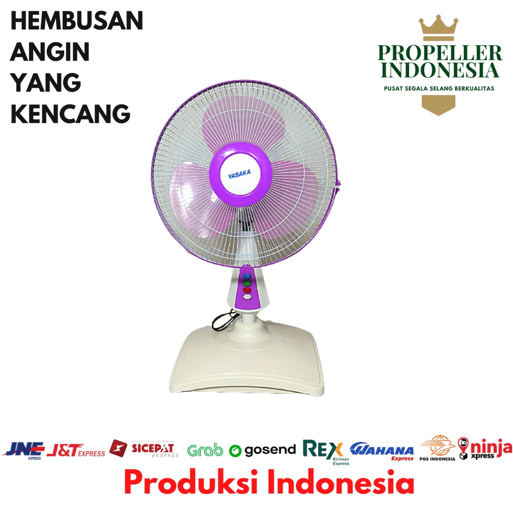 Kipas Angin Berdiri 2 in1 Kipas Angin Portable 16Inch - 1604A StandFan