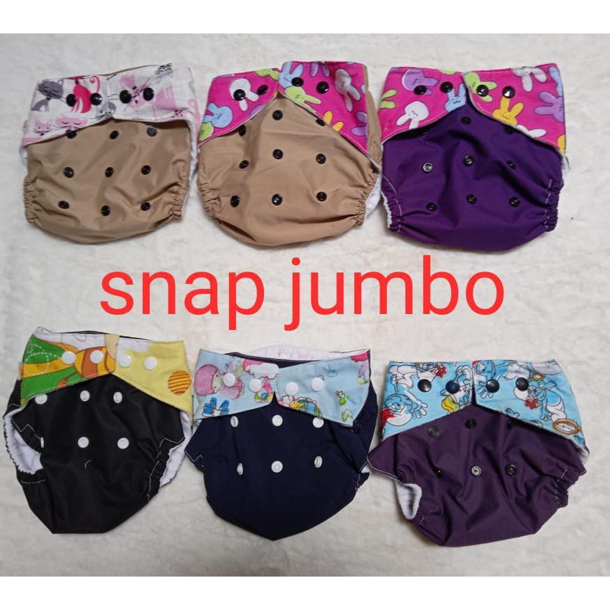 [SJ] Snap Waterproof Jumbo BB 7-20kg, PAMPERS UNTUK BAYI BARU LAHIR, GROSIR POPOK BAYI, PAMPERS KAIN