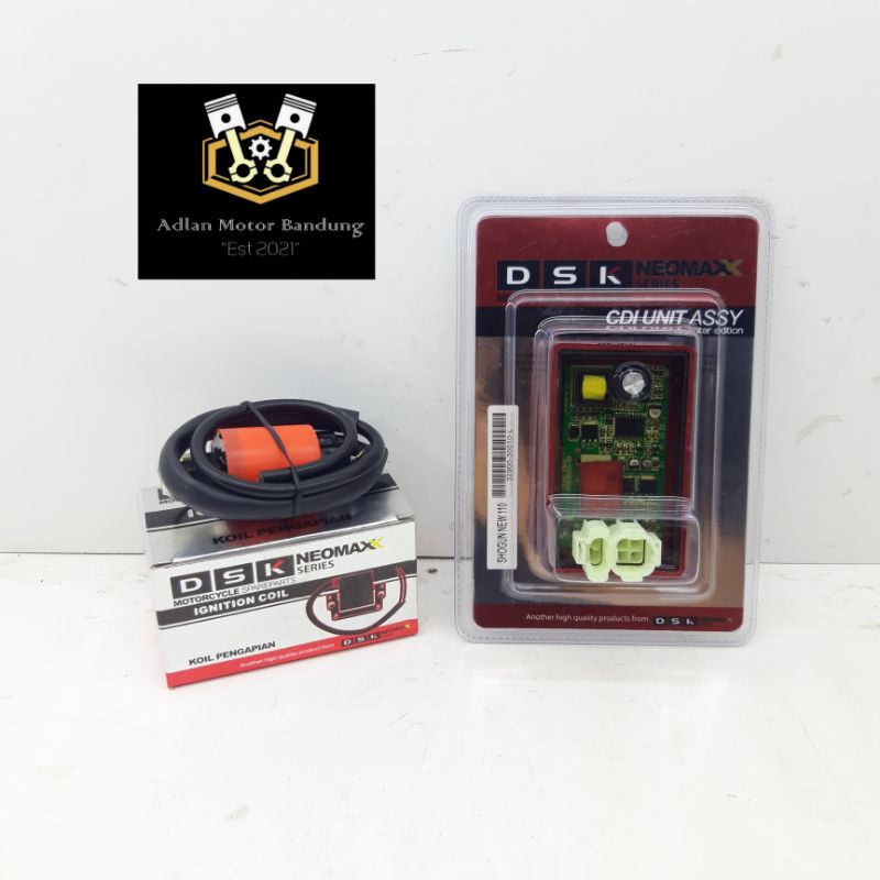 CDI DAN KOIL COIL SHOGUN 110 KEBO GL PRO NEOTECH MEGAPRO LAMA MEGAPRO PRIMUS DSK RACING SETARA BRT