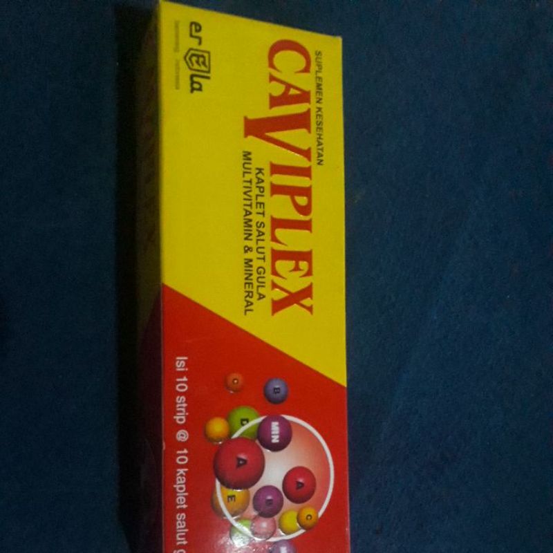 caviplex 10 tablet//multivitamin//vitamin lengkap