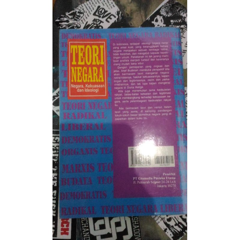 Teori Negara Negara Kekuasaan Dan Ideologi Arief Budiman Shopee Indonesia