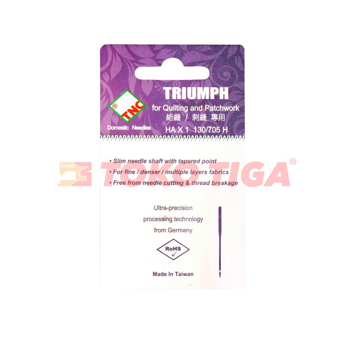 Jarum Triumph/TNC HAX1 QU Quilting Patchwork Mesin Jahit Portable-1