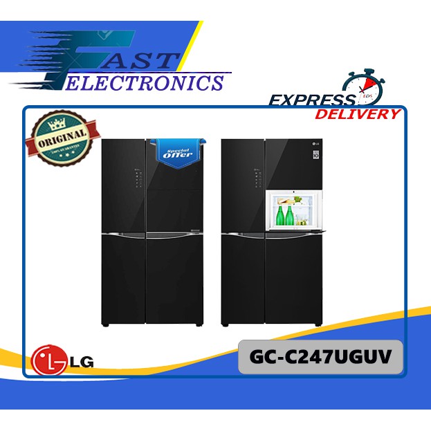 LG GC-C247UGUV KULKAS SIDE BY SIDE GCC247UGUV GC-C247 GCC247 247UGUV