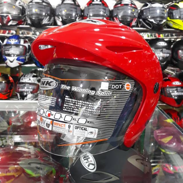 Helm INK CX22 Solid Fire Red