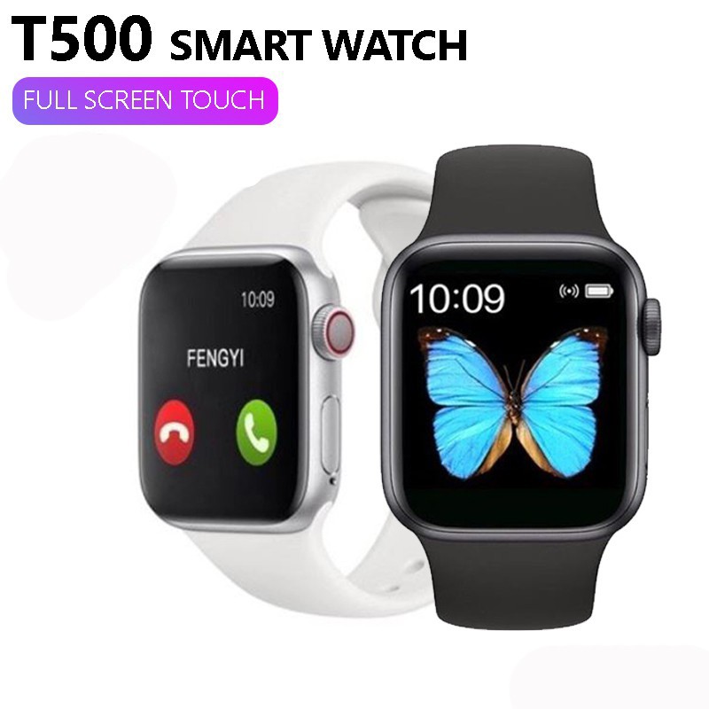 Smartwatch T500 Bluetooth / Jam Tangan T500 / Jam Tangan Pendeteksi Jantung / Jam Tangan Smartwatch