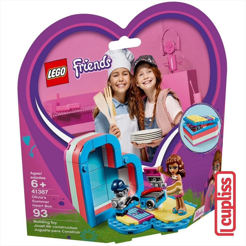 LEGO Friends 41387 Olivia  Summer Heart Box