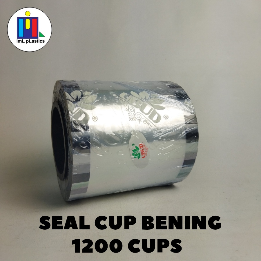 PLASTIK LID CUP SEALER POLOS 1200 cup segel tutup gelas