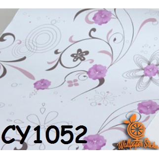 . Wallpaper Stiker Dingding Motif Cy Gabungan 45Cmx9m Wallpaper Dinding/Wallpaper Stiker