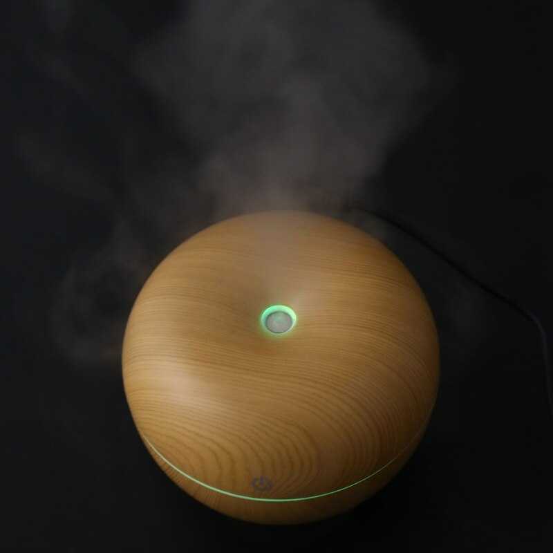 Taffware Air Humidifier Ultrasonic Aromatherapy Wood 130ml HUMI AUG17