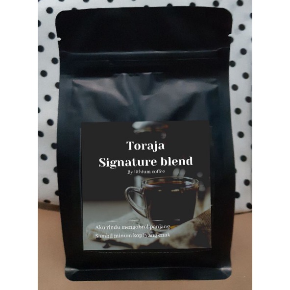 

kopi toraja signature blend 250gr- roast beans espresso