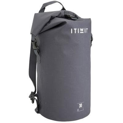 Itiwit Dry Bag Slempang 30L Abu-abu Decathlon - 8529127