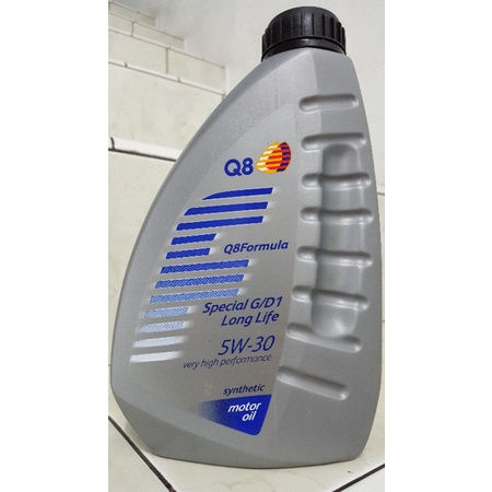 Oli Q8 Formula Special G/D1 Long Life Very High Performance Synthetic Motor Oil Kemasan 1 Liter