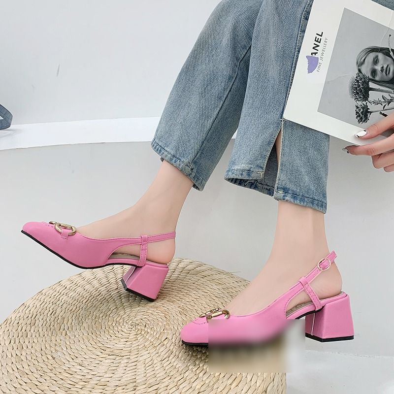 RYX - Dovy Strappy Sepatu Hak Tahu Wanita Fashion Casual - Ori Import