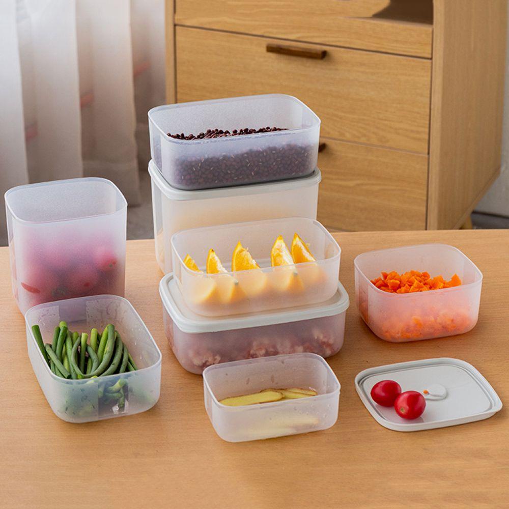 Solighter Food Container Anak Stackable Kulkas Toples Anti Bocor