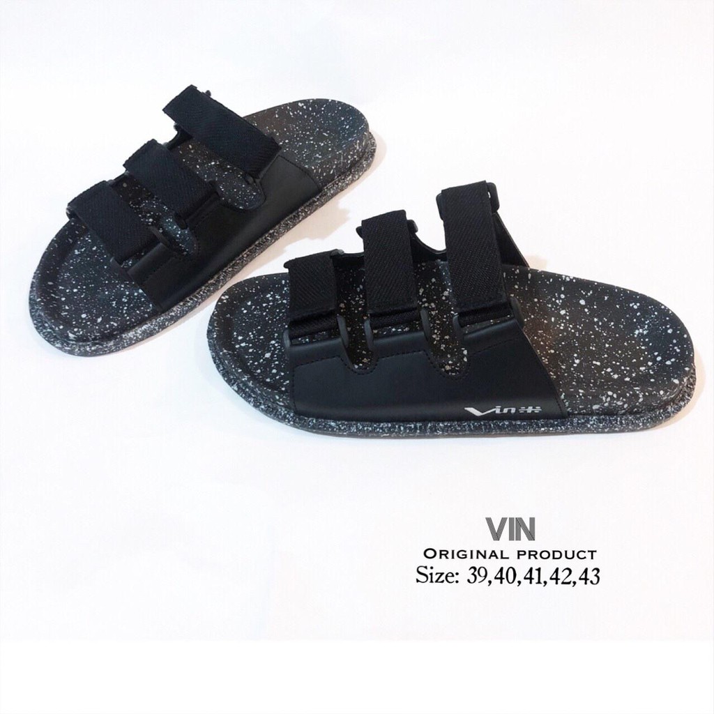 Sandal tali 3 snowy original vin jaya premium quality sandal pria modern