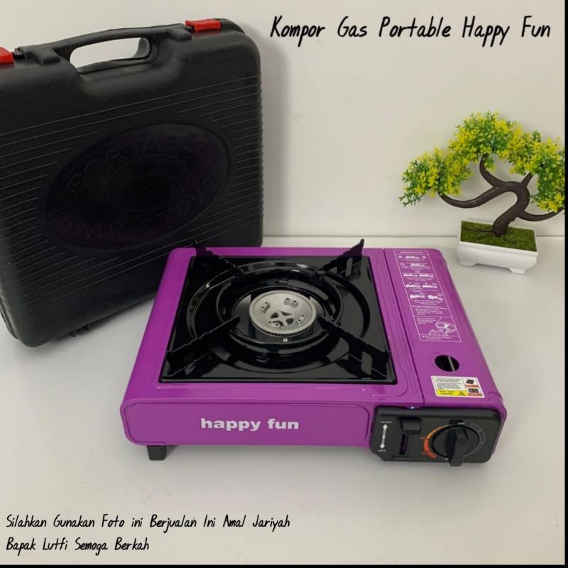 Kompor Gas portable happy fun