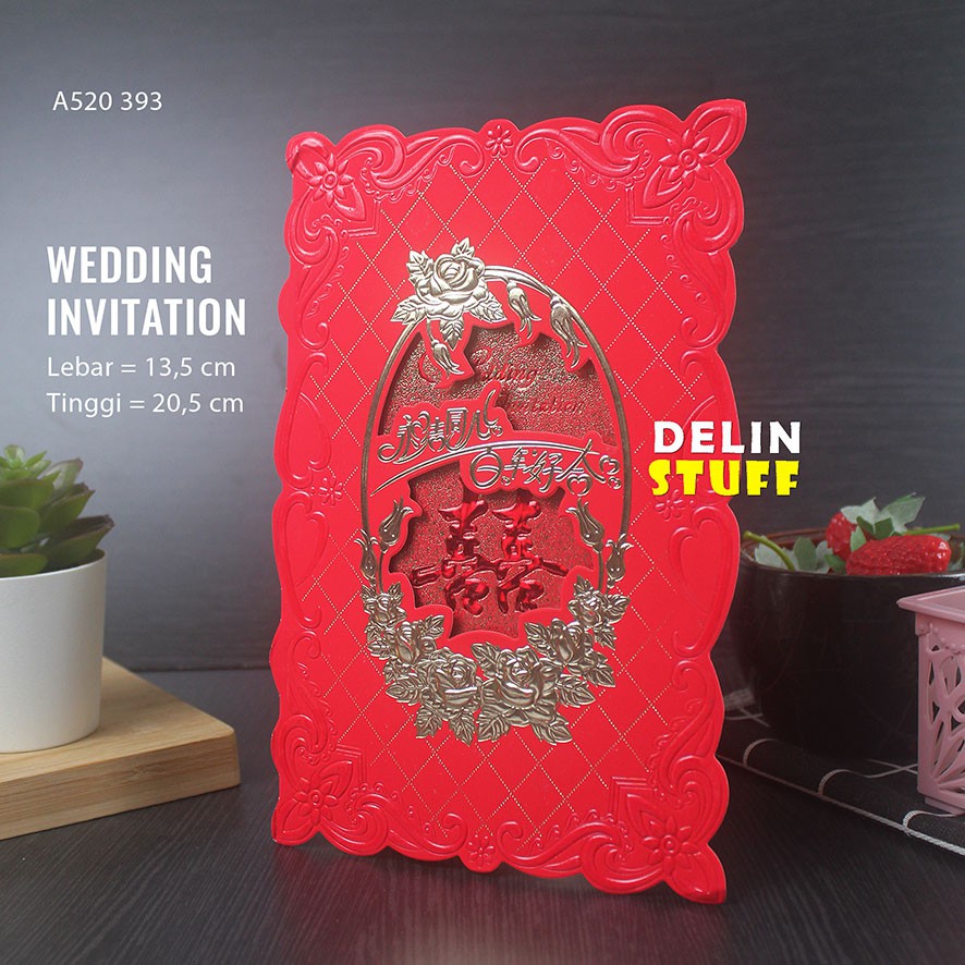Undangan Pernikahan Perkawinan Sangjit / Wedding Invitation / Cover Undangan Pernikahan / Wedding St