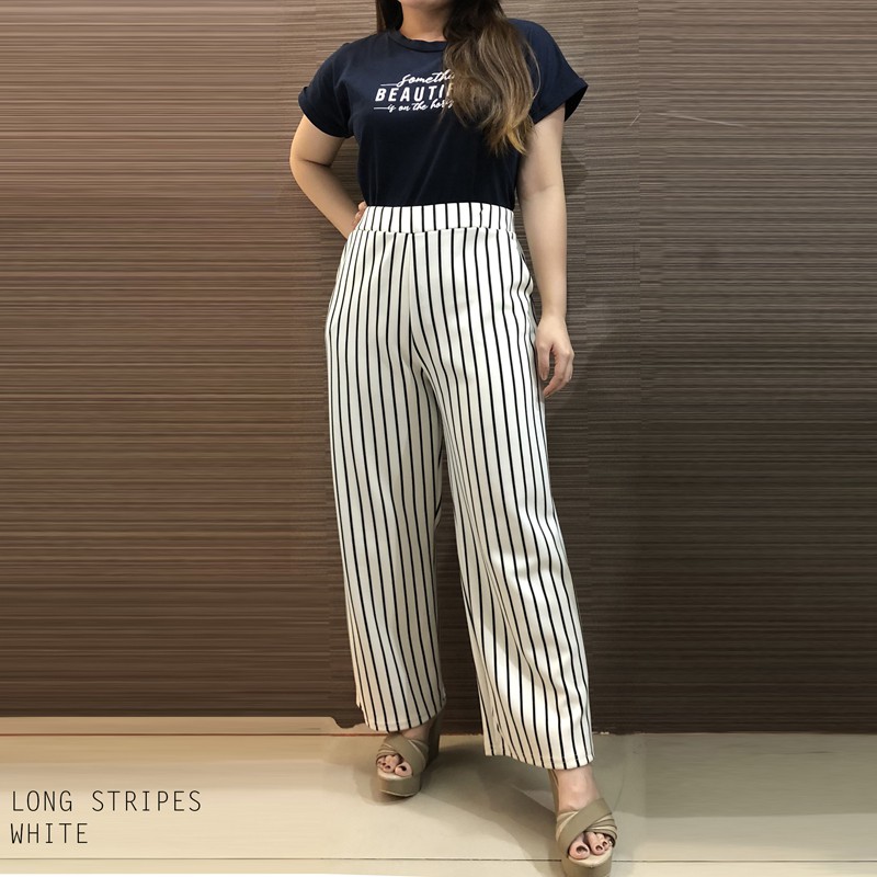 LONG STRIPES CULLOTE  - BAWAHAN KULOT MODERN CELANA